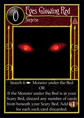 Eyes Glowing Red